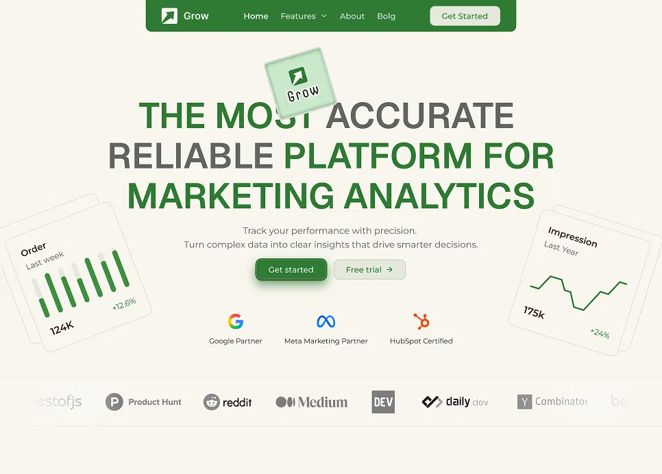 Grow marketing agency hero image