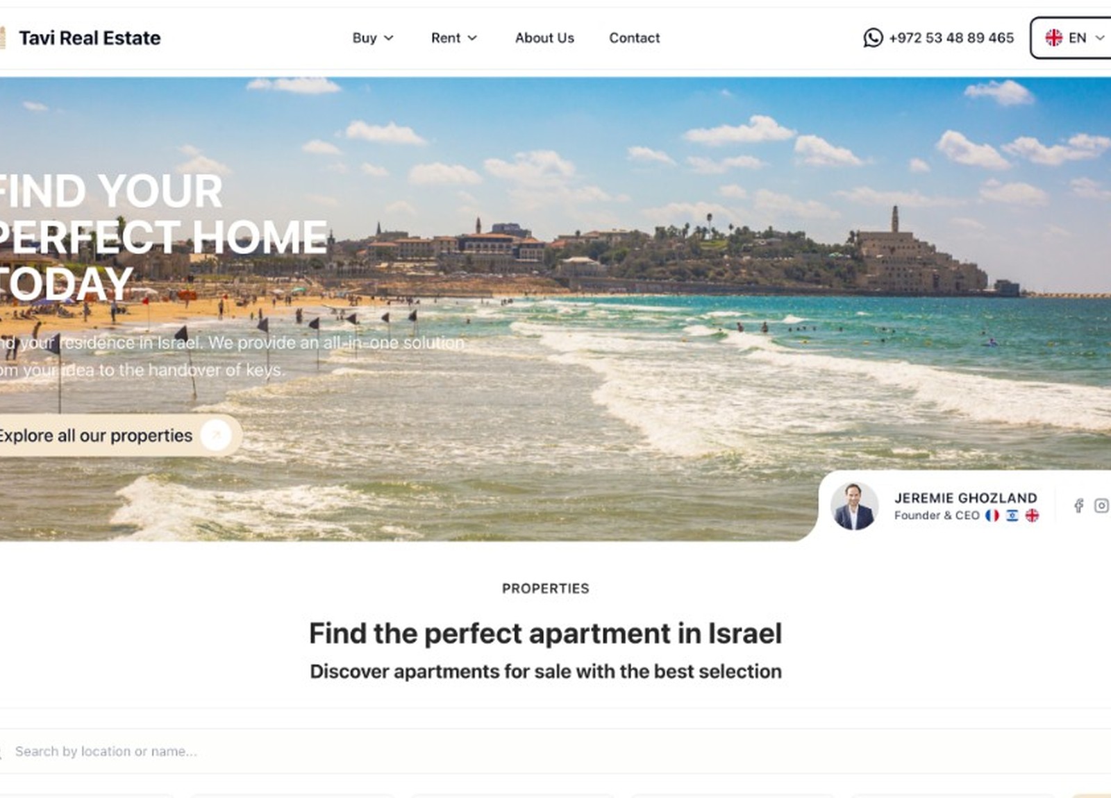 Tavi Real Estate project